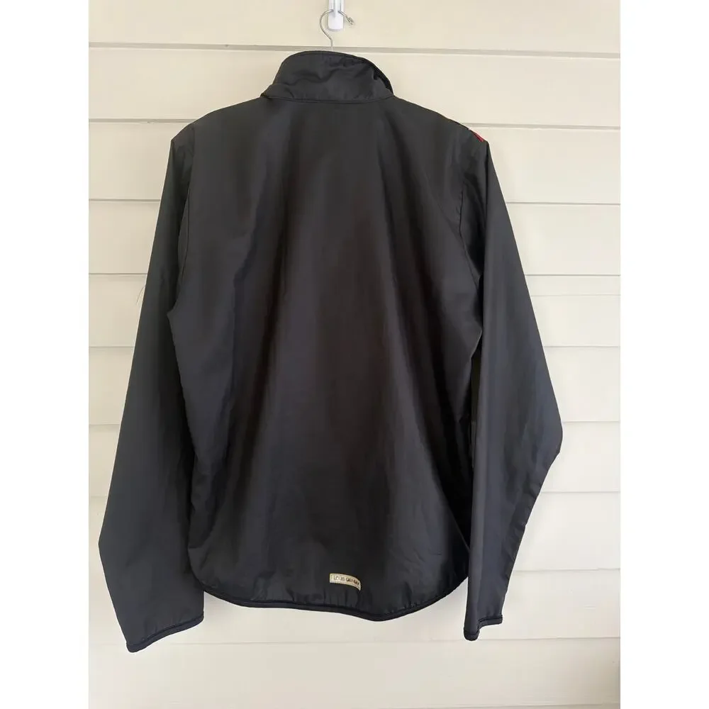 Vintage 90s Louis Garneau Cycling Jacket Mens M Abstract Windbreaker Canada